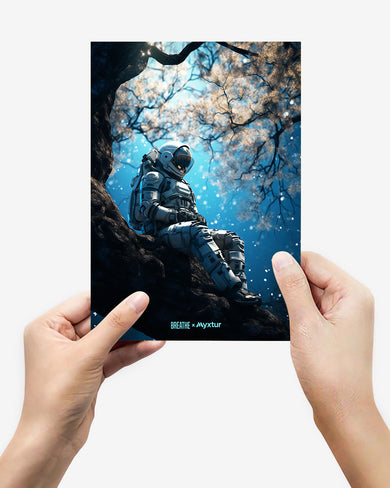 Tree of Cosmic Thought [BREATHE] Metal-Poster