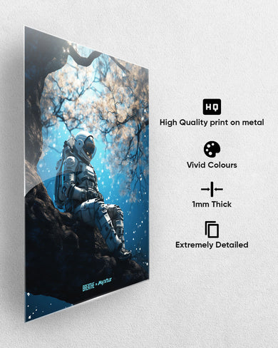 Tree of Cosmic Thought [BREATHE] Metal-Poster
