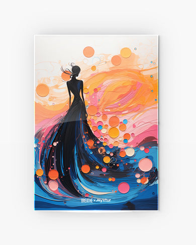 Bubbly Elegance [BREATHE] Metal-Poster