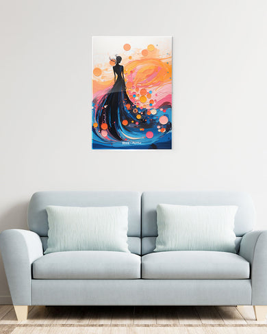 Bubbly Elegance [BREATHE] Metal-Poster