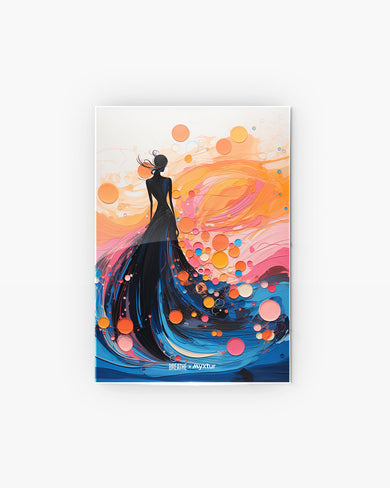 Bubbly Elegance [BREATHE] Metal-Poster