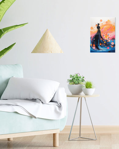 Bubbly Elegance [BREATHE] Metal-Poster