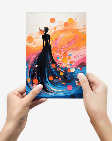 Bubbly Elegance [BREATHE] Metal-Poster