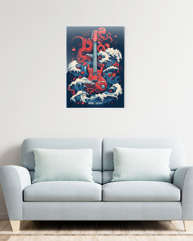 Seafaring Guitar Fantasy [BREATHE] Metal-Poster