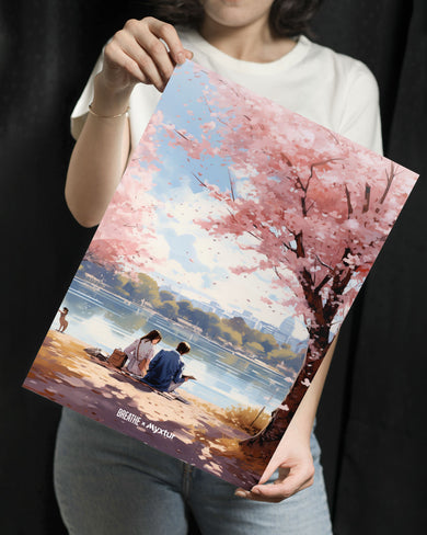 Sakura Serenade [BREATHE] Metal Poster