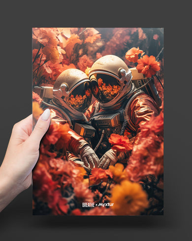 Love Amongst the Stars [BREATHE] Metal-Poster