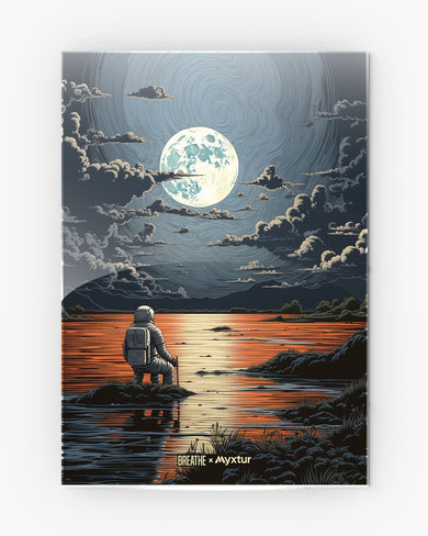 Lunar Reflections [BREATHE] Metal-Poster