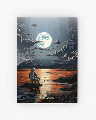 Lunar Reflections [BREATHE] Metal-Poster