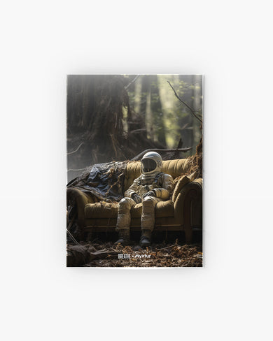 Space Couch Seclusion [BREATHE] Metal Poster