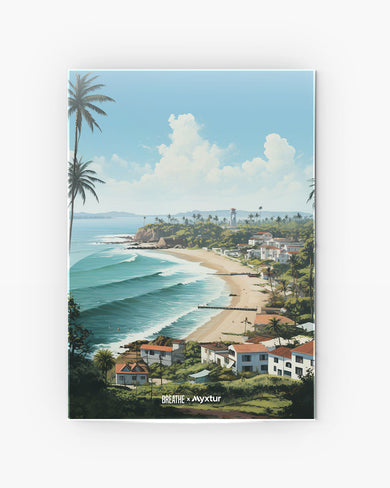 Goan Coastal Vista [BREATHE] Metal-Poster