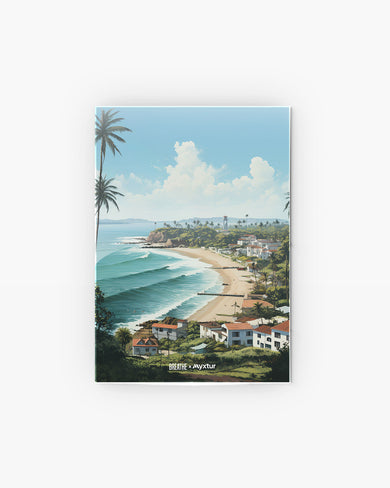 Goan Coastal Vista [BREATHE] Metal-Poster