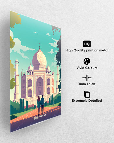 A Marble Love Story [BREATHE] Metal-Poster