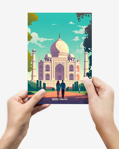 A Marble Love Story [BREATHE] Metal-Poster
