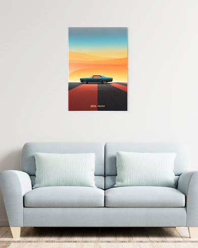 Muscle Masterpiece [BREATHE] Metal-Poster