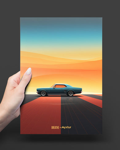 Muscle Masterpiece [BREATHE] Metal-Poster