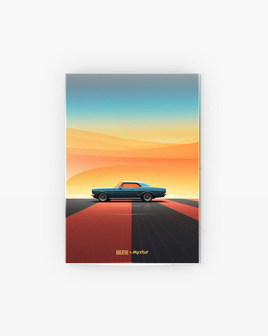 Muscle Masterpiece [BREATHE] Metal-Poster