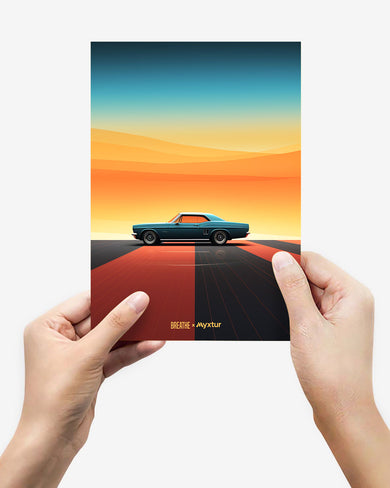 Muscle Masterpiece [BREATHE] Metal-Poster