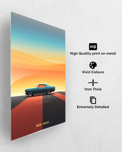 Muscle Masterpiece [BREATHE] Metal-Poster