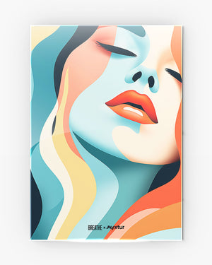 Aqueous Beauty [BREATHE] Metal-Poster