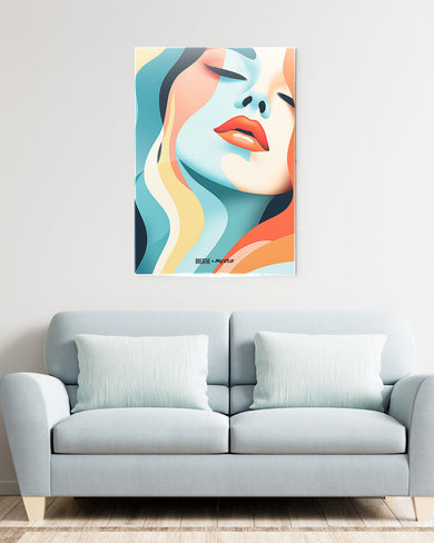 Aqueous Beauty [BREATHE] Metal-Poster