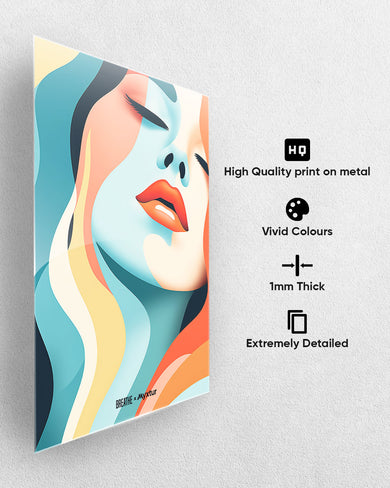 Aqueous Beauty [BREATHE] Metal-Poster