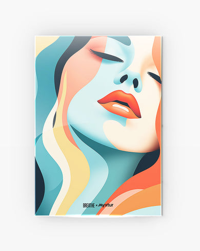 Aqueous Beauty [BREATHE] Metal-Poster