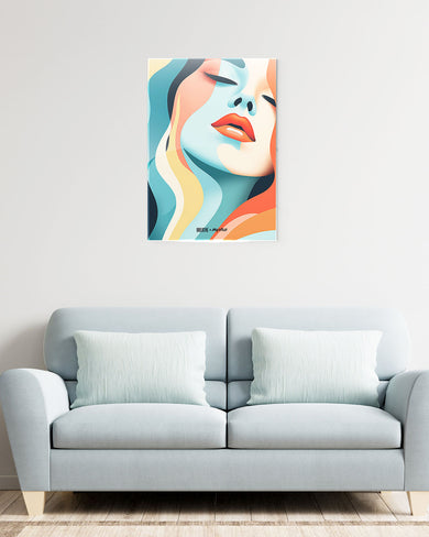 Aqueous Beauty [BREATHE] Metal-Poster