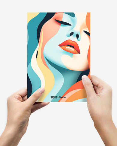 Aqueous Beauty [BREATHE] Metal-Poster