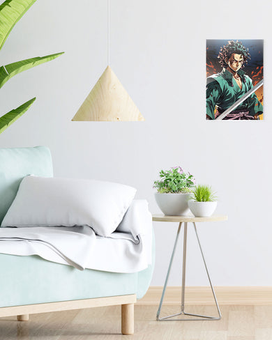 Demon Slayer-Tanjiro [AKIRA] Metal-Poster