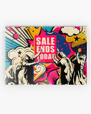 Sale Ends Today in Graffiti Metal-Poster