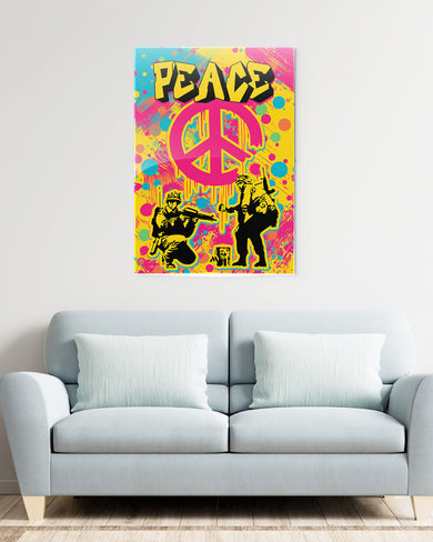 Peace Metal-Poster