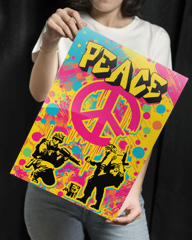 Peace Metal-Poster