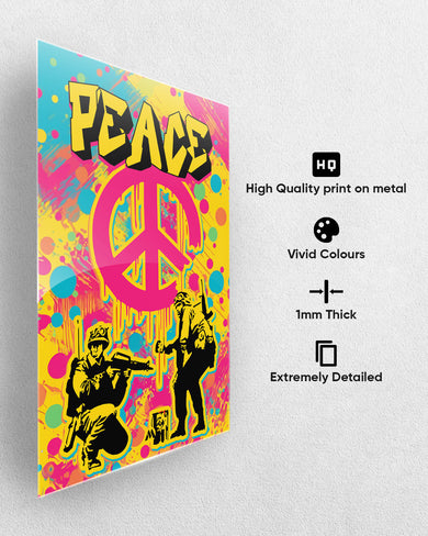 Peace Metal-Poster