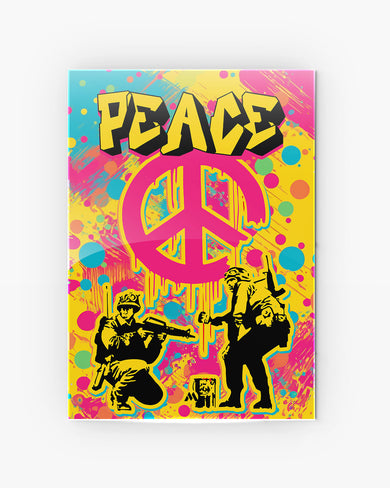 Peace Metal-Poster