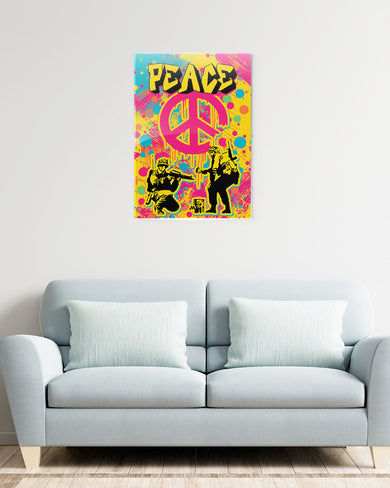 Peace Metal-Poster