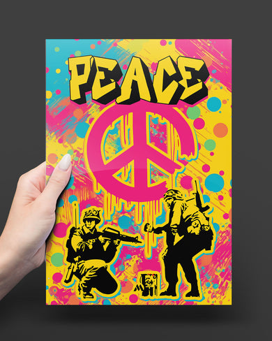 Peace Metal-Poster