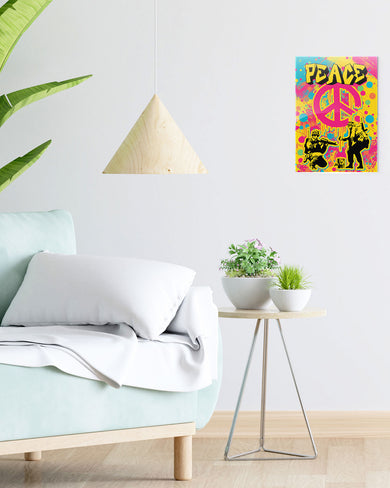 Peace Metal-Poster