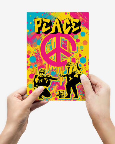 Peace Metal-Poster