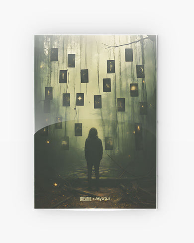 Polaroids [BREATHE] Metal-Poster