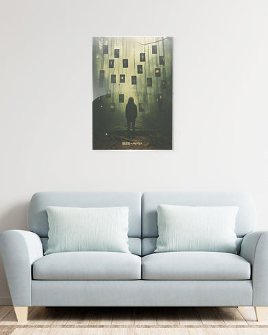 Polaroids [BREATHE] Metal-Poster