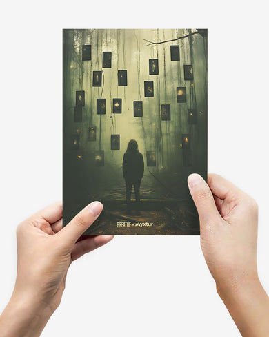 Polaroids [BREATHE] Metal-Poster