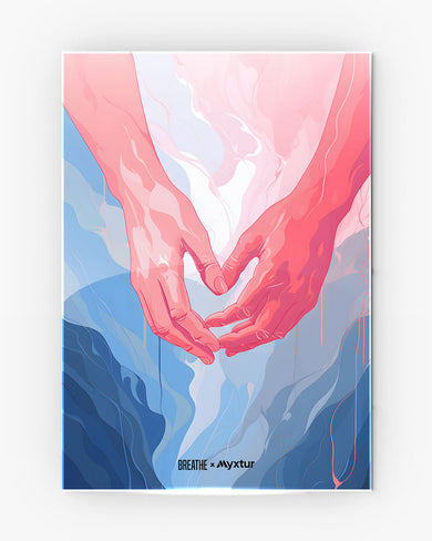 Human Touch [BREATHE] Metal-Poster
