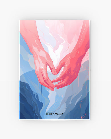 Human Touch [BREATHE] Metal-Poster