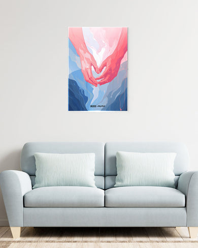 Human Touch [BREATHE] Metal-Poster