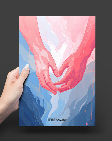 Human Touch [BREATHE] Metal-Poster