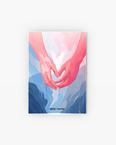 Human Touch [BREATHE] Metal-Poster