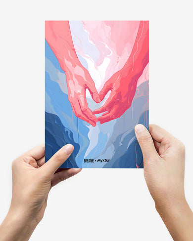 Human Touch [BREATHE] Metal-Poster