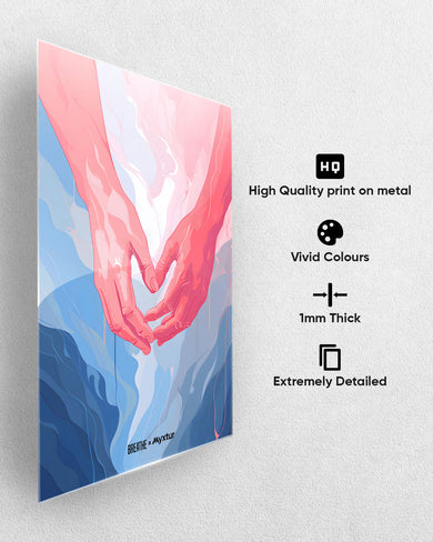 Human Touch [BREATHE] Metal-Poster