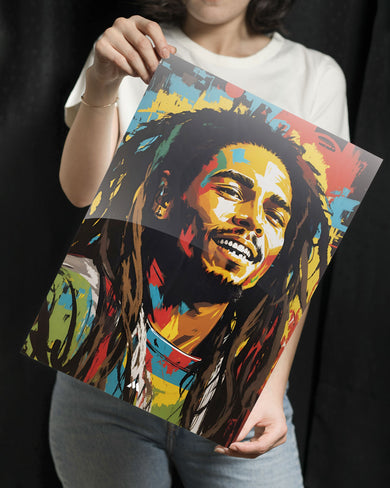 Bob Markey Tribute Metal-Poster