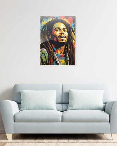 Bob Markey Tribute Metal-Poster